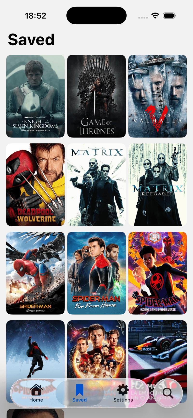 Tu watchlist guardada en AltaPeli